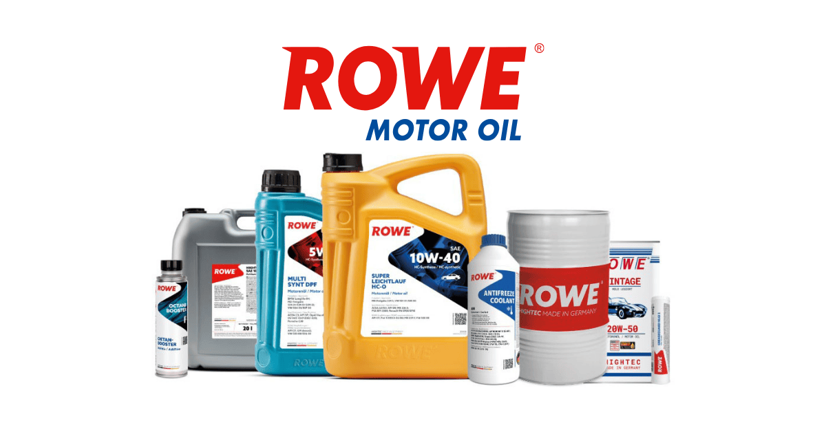 Zašto odabrati ROWE motorna ulja?