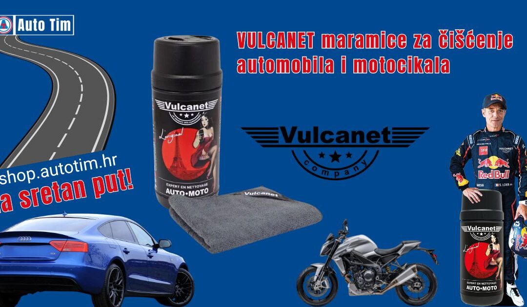 VULCANET maramice za čišćenje