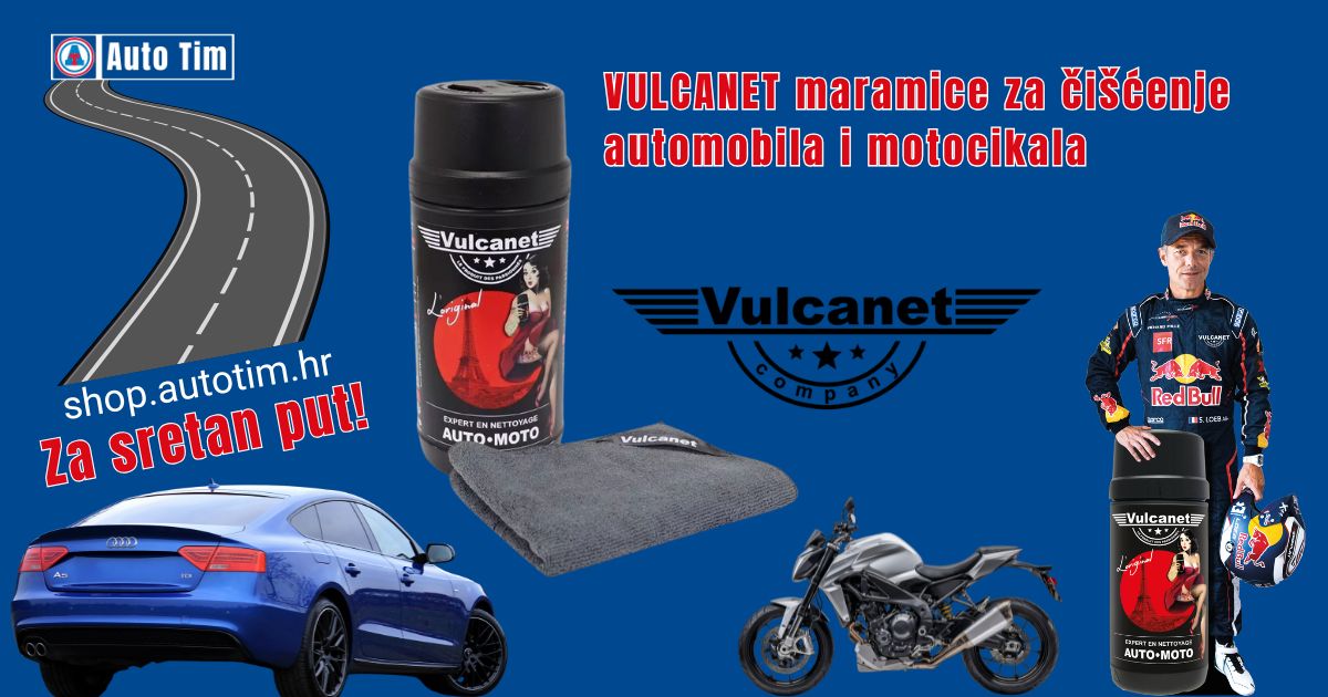 VULCANET maramice za čišćenje